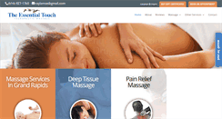 Desktop Screenshot of grandrapidsmassage.com